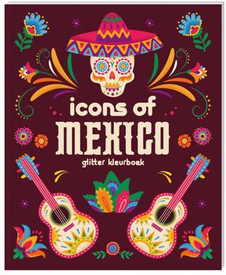 Icons of Mexico Glitter Kleurboek