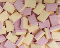 Kindly's schuimblokken vanille bulk (200 stuks)