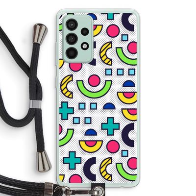 8-bit N°6: Samsung Galaxy A52s 5G Transparant Hoesje met koord