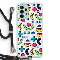8-bit N°6: Samsung Galaxy A52s 5G Transparant Hoesje met koord