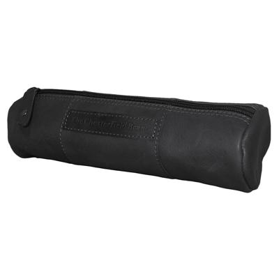 Chesterfield Leren Pen Etui Zwart