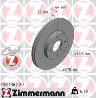 Remschijf Coat Z 250136220