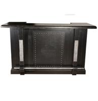 Harley-Davidson Bar & Shield Flames Bar / Vintage Black Finish