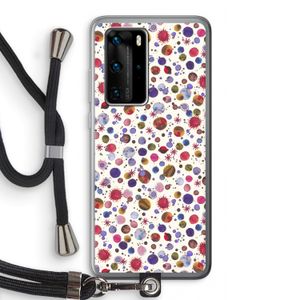 Planets Space: Huawei P40 Pro Transparant Hoesje met koord