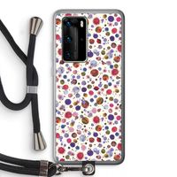 Planets Space: Huawei P40 Pro Transparant Hoesje met koord