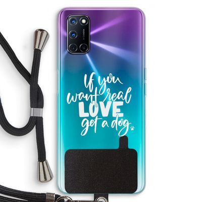 Partner in crime: Oppo A52 Transparant Hoesje met koord