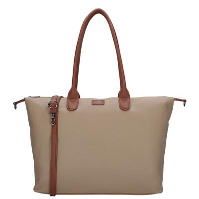 Charm London Handtas / Schoudertas Buckingham 15&apos;&apos; Taupe