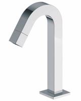 Wiesbaden Kappa toiletkraan staand gebogen vierkant chroom