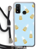 Ananasjes: Huawei P Smart (2020) Transparant Hoesje met koord