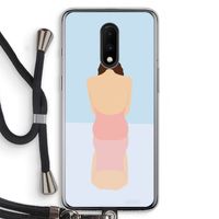 Mirror: OnePlus 7 Transparant Hoesje met koord