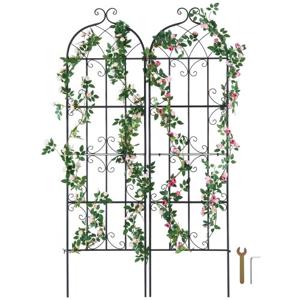 VEVOR Set van 2 Trellis Klimhulp Planten Trellis 51x180cm