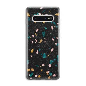 Terrazzo N°10: Samsung Galaxy S10 4G Transparant Hoesje