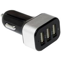 LogiLink Ladegerät USB-oplader 25.5 W Auto Uitgangsstroom (max.) 2100 mA Aantal uitgangen: 3 x USB-A