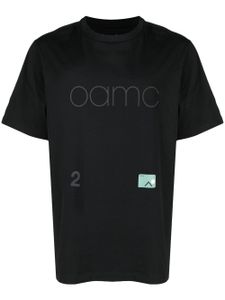 OAMC t-shirt à logo imprimé - Noir