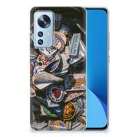 Xiaomi 12 | 12X | Siliconen hoesje | met foto Badges