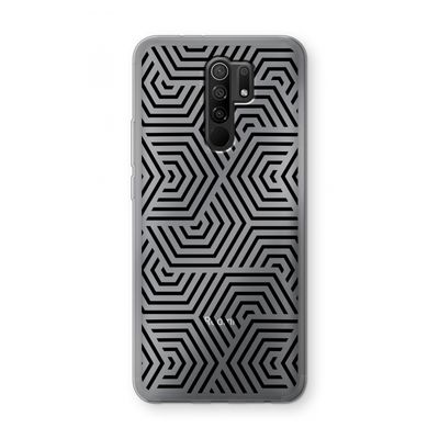 Magic pattern: Xiaomi Redmi 9 Transparant Hoesje