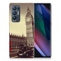 OPPO Find X3 Neo | Silliconen Back Cover | Londen