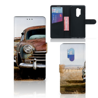 OnePlus 8 Pro Telefoonhoesje met foto Vintage Auto - thumbnail
