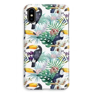 Tukans: iPhone XS Max Volledig Geprint Hoesje