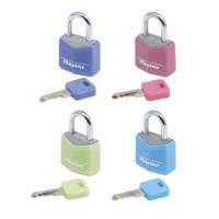 Hangslot masterlock 4 assorti alu 20mm