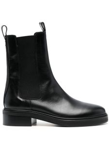 Aeyde bottes Simone en cuir - Noir