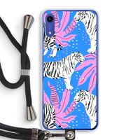 Tijger: Honor Play 8A Transparant Hoesje met koord