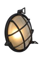 Lucide DUDLEY - Wandlamp Buiten - 1xE27 - IP65 - Zwart - thumbnail