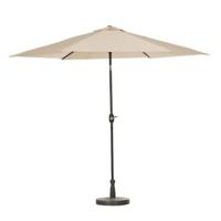 Madison - Parasol Tenerife Round Ecru - 300cm - Beige - thumbnail