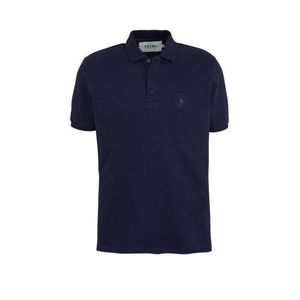 Shiwi slim fit polo donkerblauw