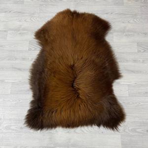 Schapenvacht Scandinavian bruin 105x75cm M