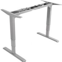 Equip 650803 Electrisch 2poot/poten Grijs frame voor stabureau