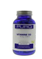 Puro Vitamine D3 75mcg 250Capsules