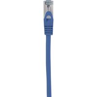 Renkforce RF-5044038 RJ45 Netwerkkabel, patchkabel CAT 6A S/FTP 1.00 m Blauw Snagless, Vlambestendig 1 stuk(s) - thumbnail