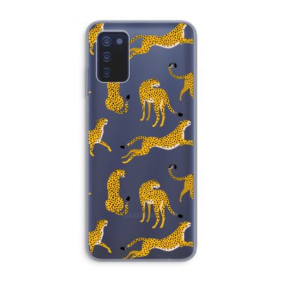 Luipaard: Samsung Galaxy A03s Transparant Hoesje