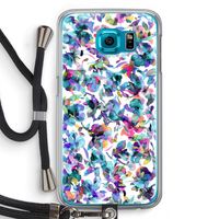 Hibiscus Flowers: Samsung Galaxy S6 Transparant Hoesje met koord