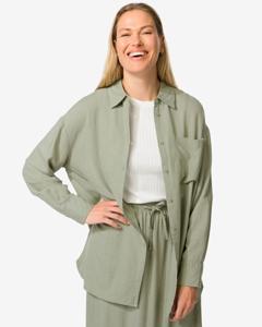HEMA Damesblouse Lizzy Lichtgroen (lichtgroen)