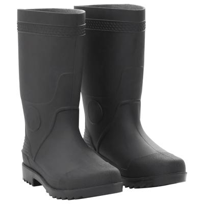 VidaXL Regenlaarzen maat 40 pvc zwart