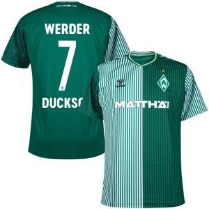 Werder Bremen Shirt Thuis 2023-2024 + Ducksch 7