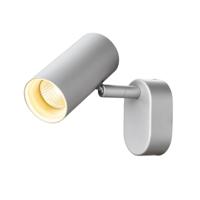 SLV Led opbouwspotNoblo 8w - 2700K - 12,5cm zilvergrijs - 1002971