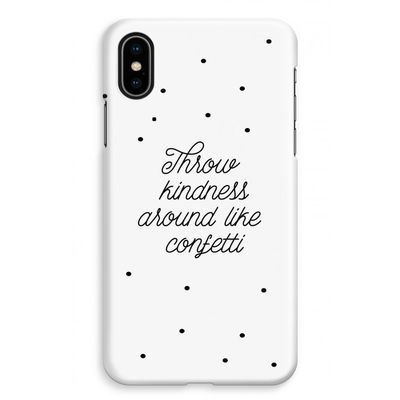 Confetti: iPhone XS Max Volledig Geprint Hoesje