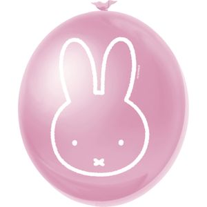 ballonnen roze, 6 stuks
