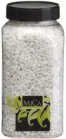 Mica Decorations decoratie gravel wit 650ml Mica Decorations decoratie gravel wit 650ml