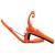 Kyser Quick-Change Acoustic Orange Blaze capo voor westerngitaar