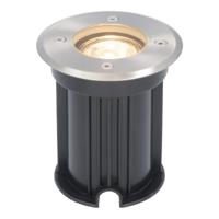 LED Grondspot buiten - Dimbaar - GU10 - 2700K warm wit - 4 Watt 345 lumen - Tuinspot - Oprit - RVS - IP65 Waterdicht