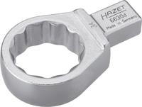 HAZET Insteekringsleutel 6630D-34 · 14 x 18 mm insteekvierkant massief · Buitentwaalfkant tractieprofiel · SW 34 mm