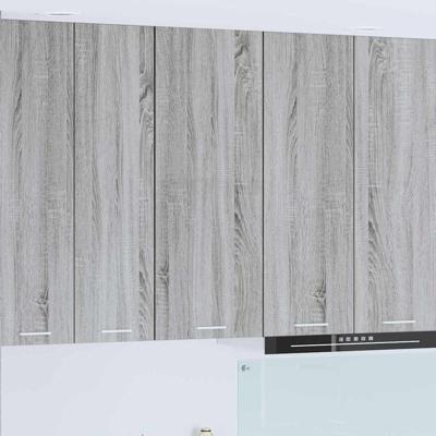 Hangkast Riga Grijs Sonoma 40 x 31 x 100 cm Bewerkt hout Hangkast Riga Grijs Sonoma 40 x 31 x 100 cm Bewerkt hout