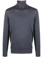 Laneus roll-neck fine-knit jumper - Gris - thumbnail