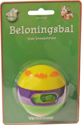 Beloningsbal knaagdier blister 6 cm - Gebr de boon