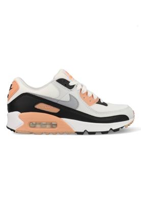 Nike Air Max 90 "Apricot Agate" DH8010-109 Wit / Roze / Zwart maat Nike Air Max 90 "Apricot Agate" DH8010-109 Wit / Roze / Zwart maat