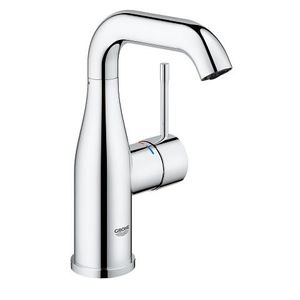 Grohe Essence New M-size wastafelkraan zonder waste Chroom